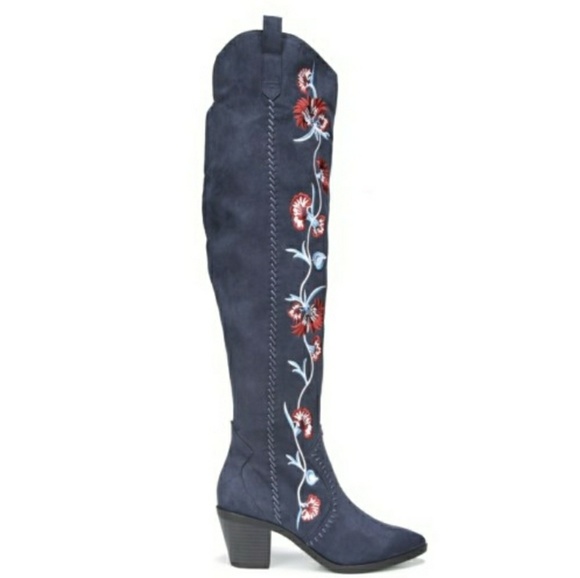 Sassy Carlos Santana OTK Boots - Picture 3 of 4